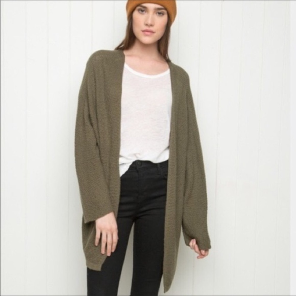 Brandy Melville green cardigan